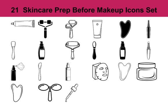 21 Skincare Prep Before Makeup Icons: A Complete Visual Guide for Beauty Routines