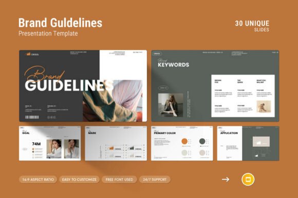 Brand Guidelines PowerPoint Template: Build Consistent Visual Identity Across Every Presentation