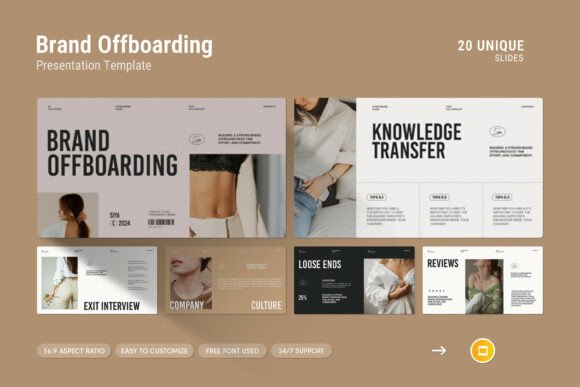 Brand Offboarding Google Slides Template