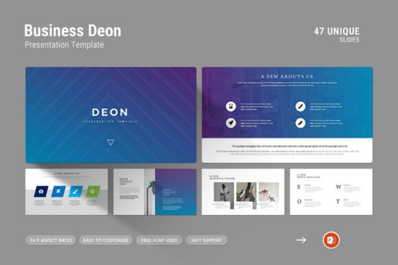 Business Deon Powerpoint Template: When Your Slides Need to Speak as Confidently as You Do
