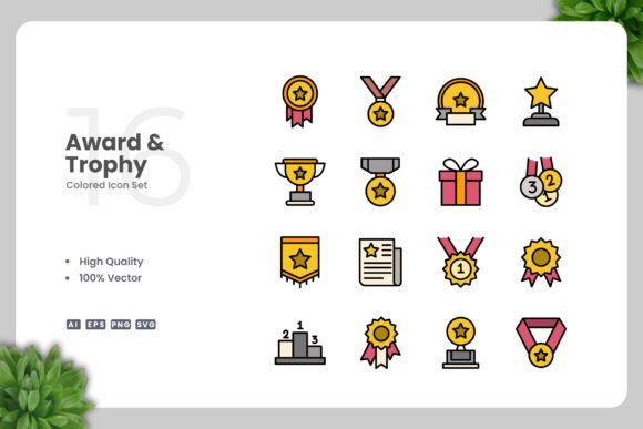 Designing with Award and Trophy Color Icons: A Practical Guide for Modern Visual Communication