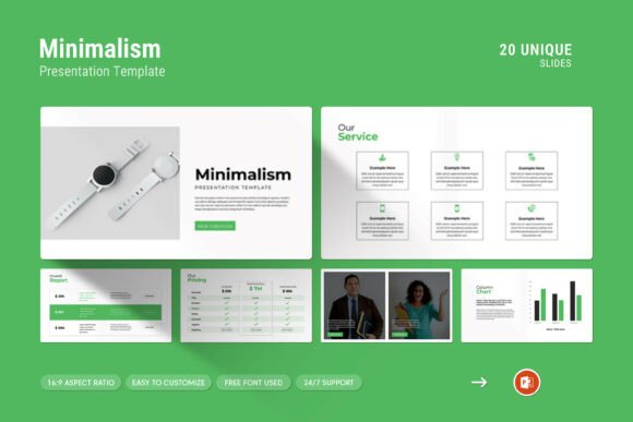 Elevate Your Brand with the Perfect Minimalist Powerpoint Template