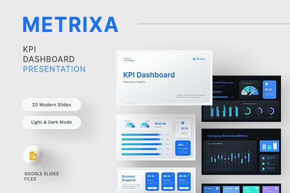 Metrixa – KPI Dashboard Google Slides: A Practical Guide for Real Business Reporting