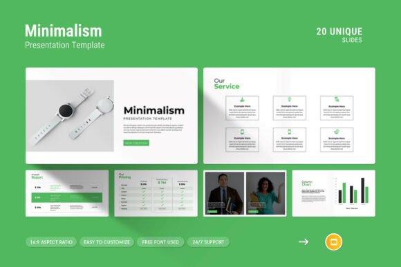 Minimalist Google Slides Template for Clean Presentations