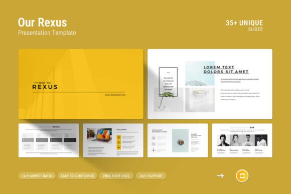 Rexus Google Slides Template: A Practical Tool for Modern Business Communication