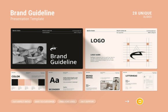 Why a Brand Guideline Google Slides Template Is Essential for Modern Professionals